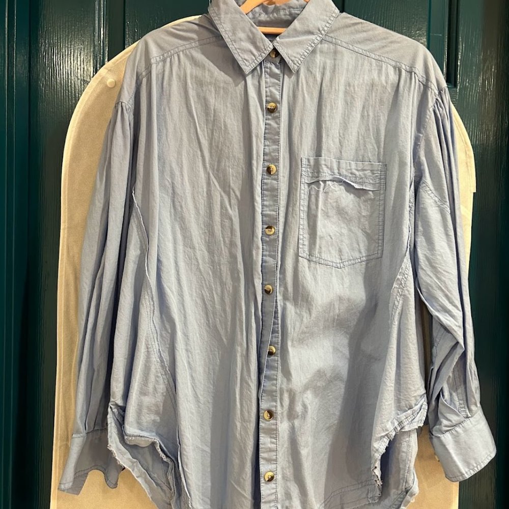 Free People Button Down